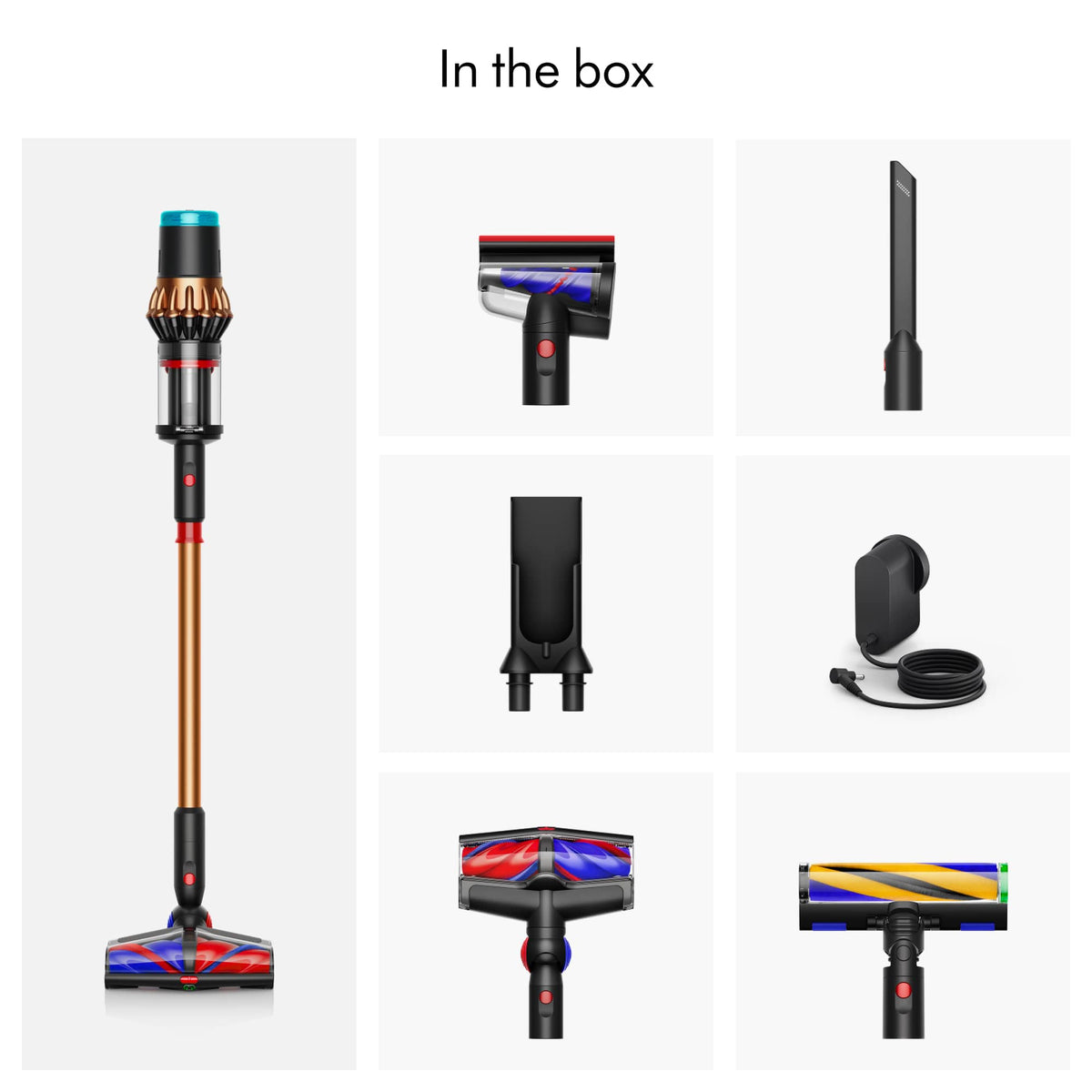Dyson - V16 Piston Animal Cordless Vacuum - Black  / Bright Copper Manifold