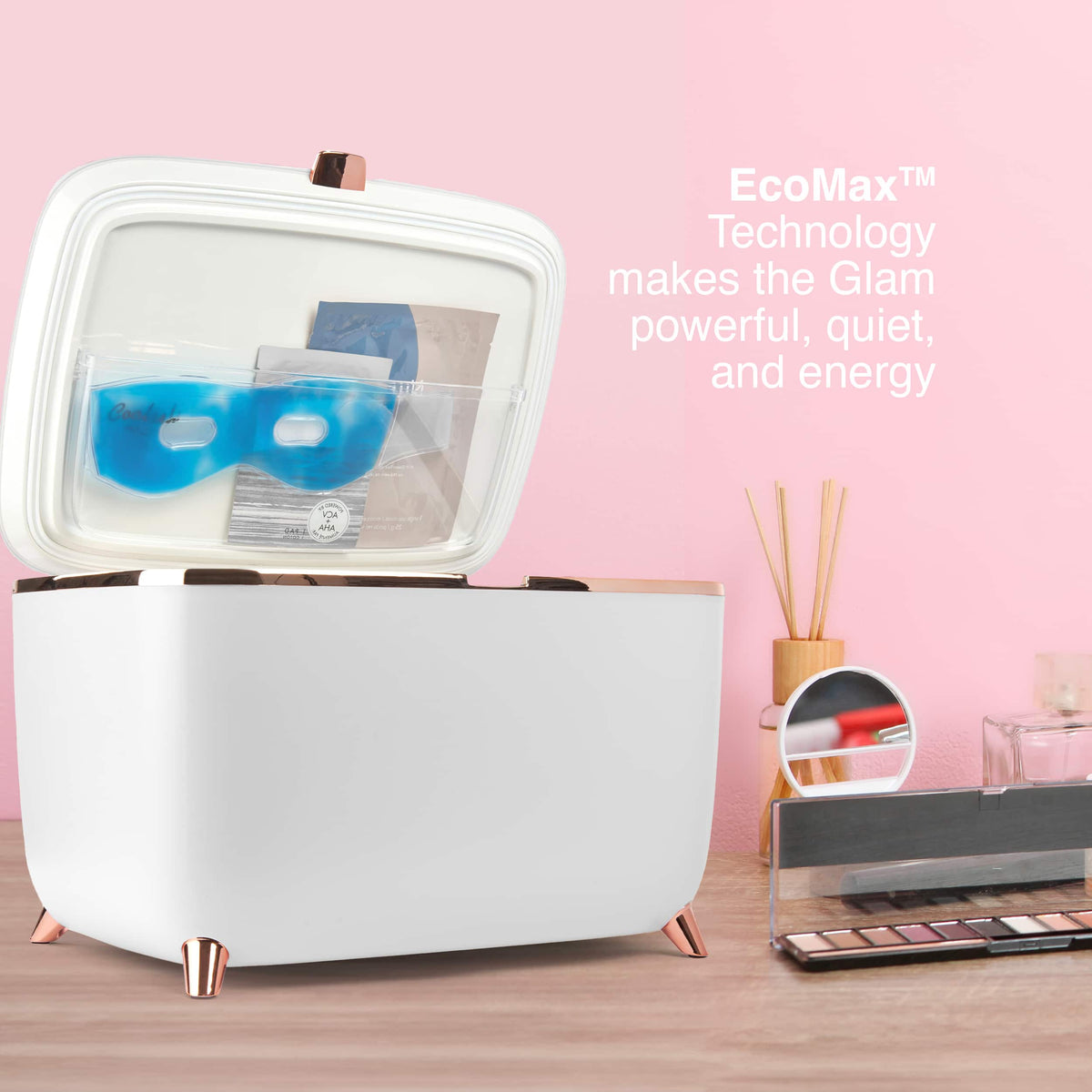 Cooluli - Glam 9L Mini Skincare Fridge - Pink