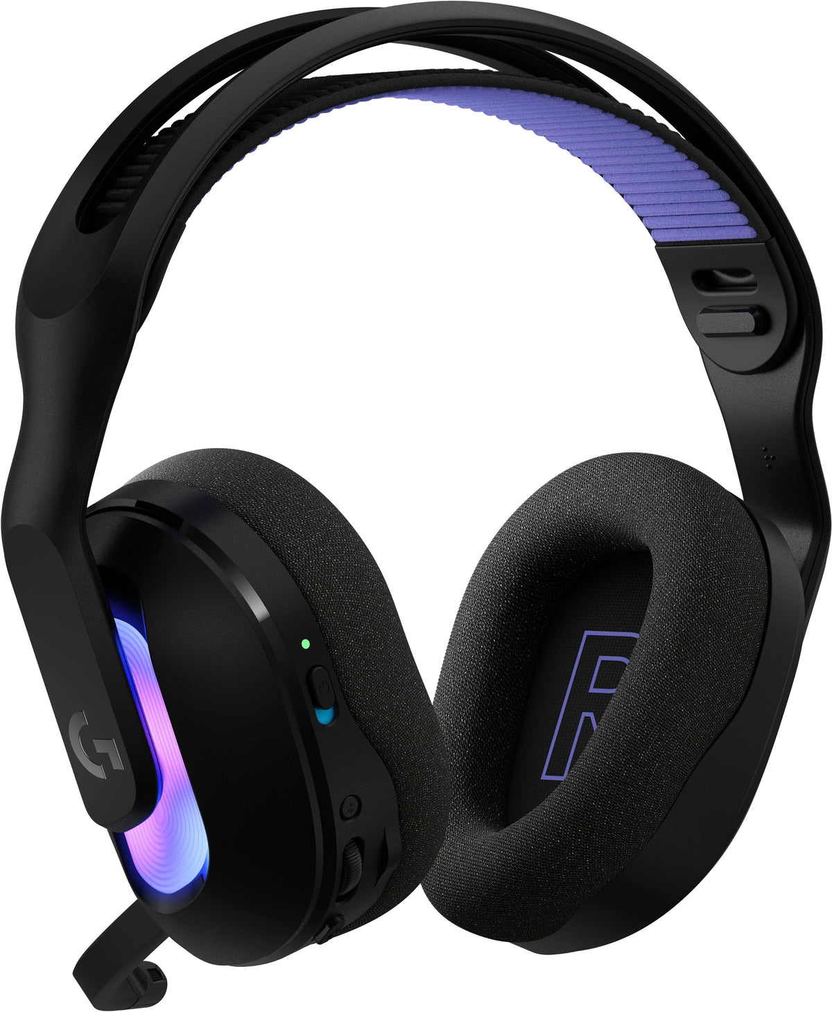 Logitech - G522 LIGHTSPEED Wireless Bluetooth Over-the-Ear Gaming Headset for Windows - Black