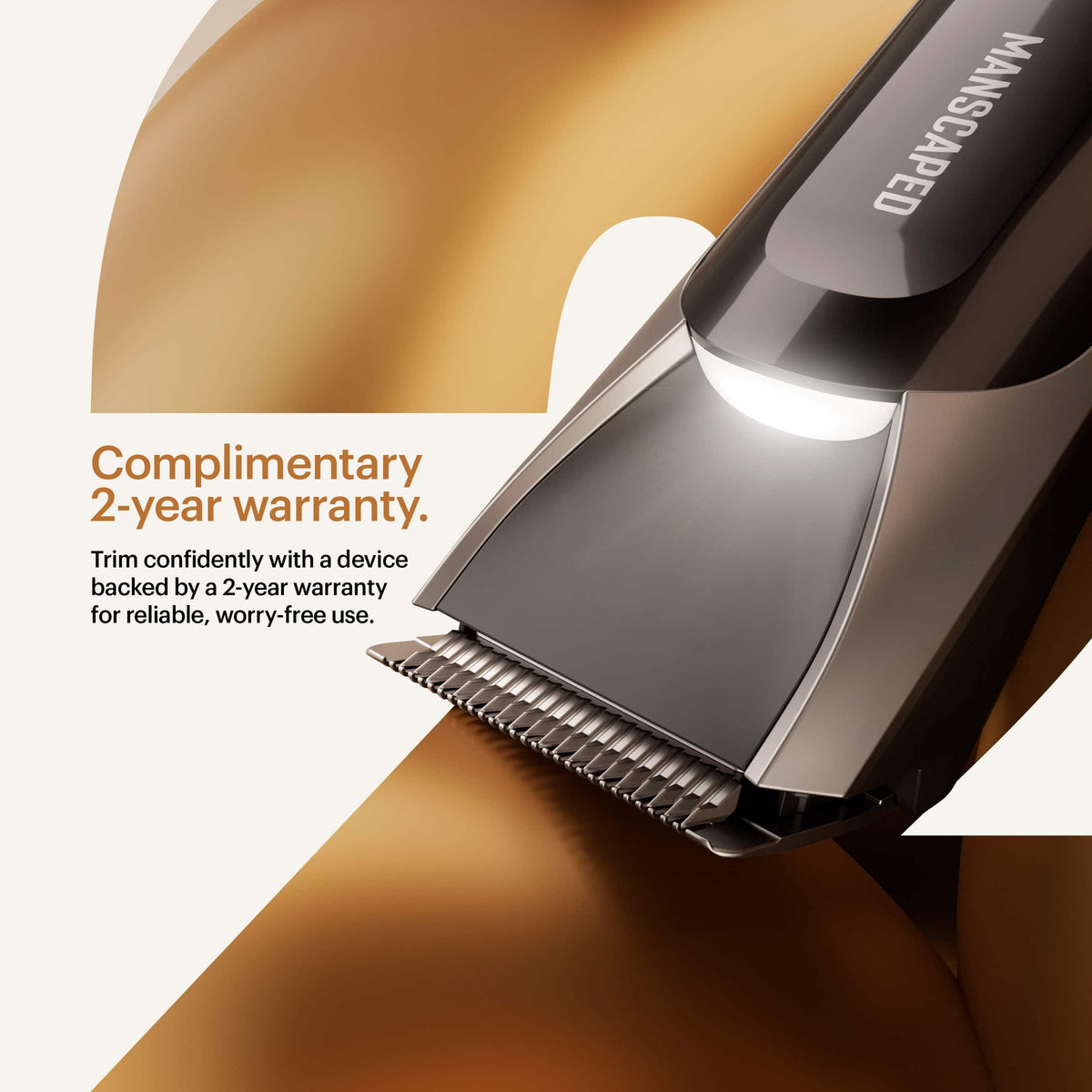 Manscaped - The Lawn Mower 6.0 Ultra Hair Trimmer Essentials Kit - Black