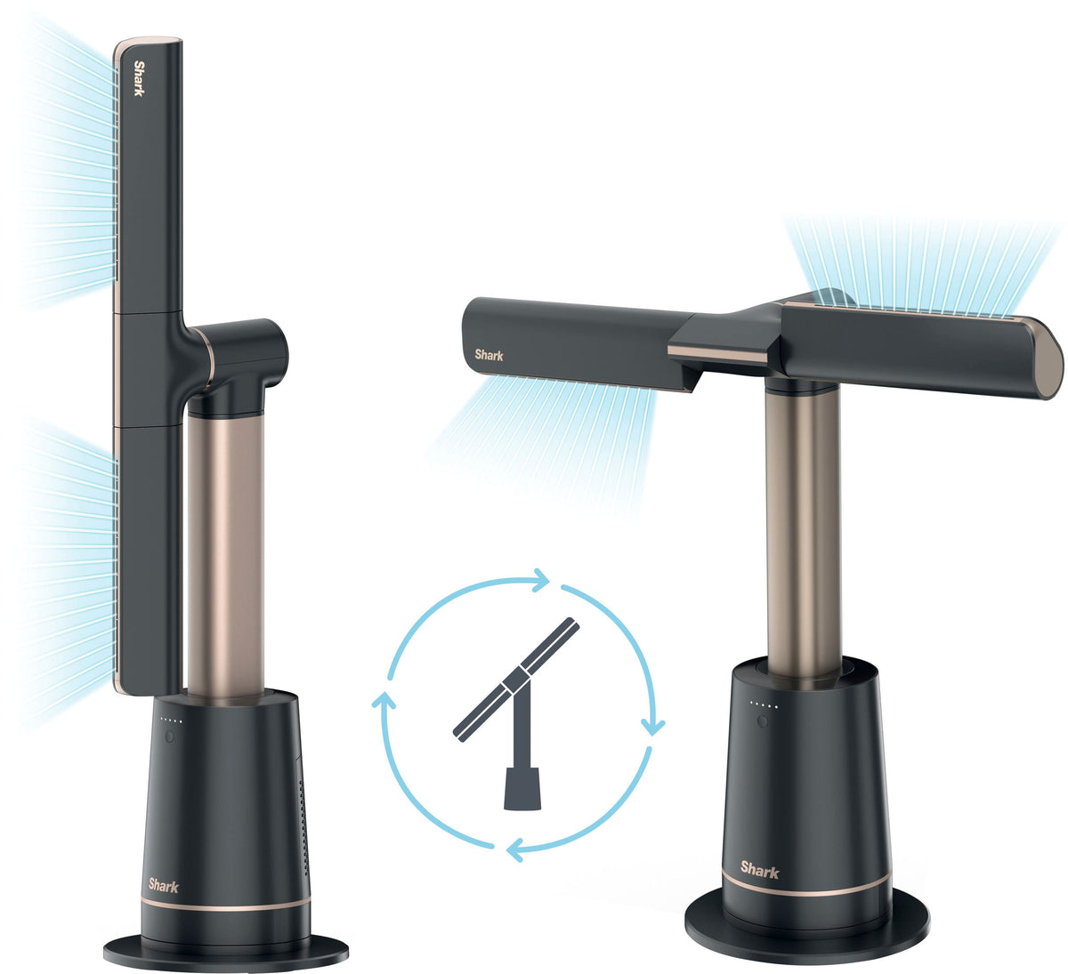 Shark - TurboBlade Ultra-powerful Bladeless Tower Fan - Charcoal