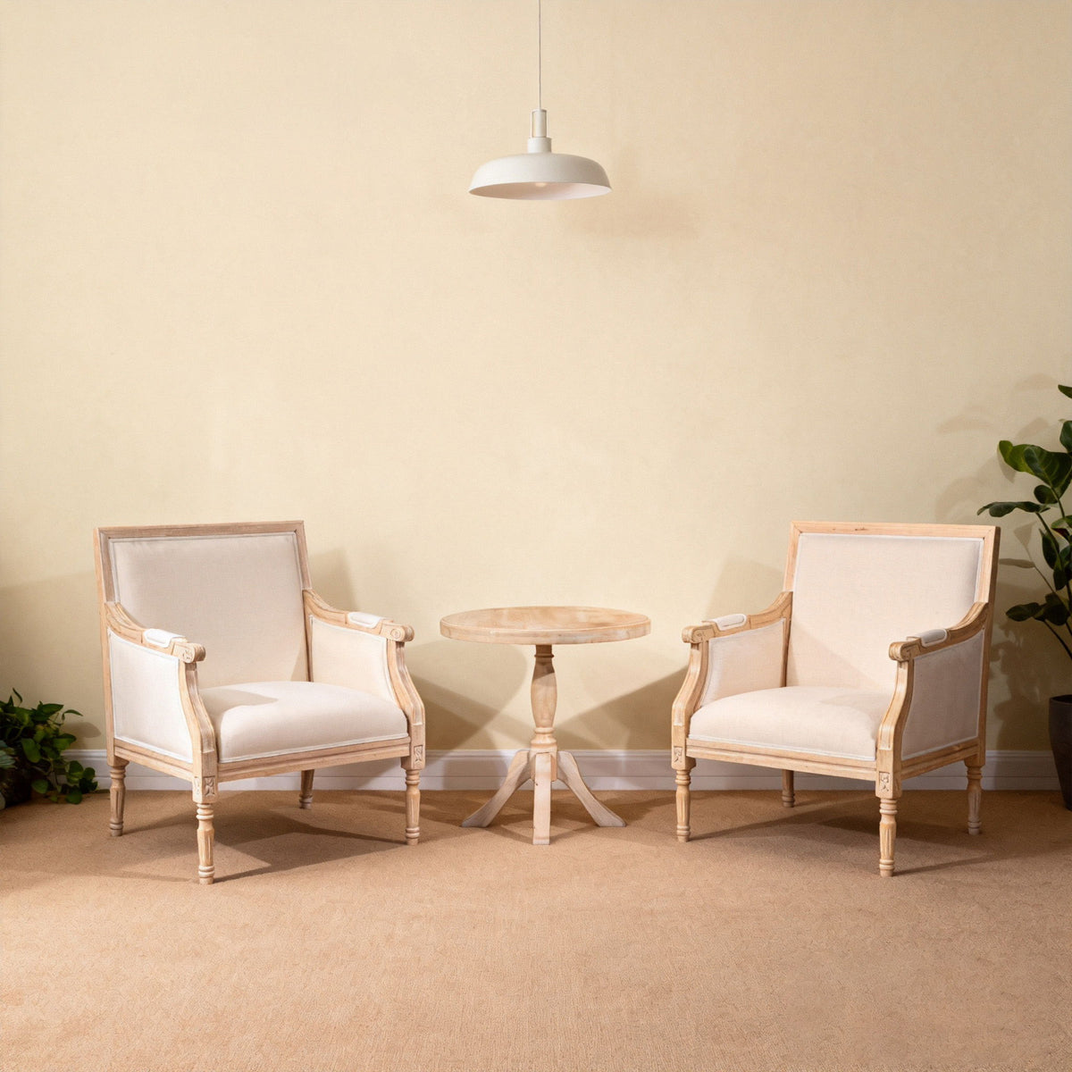 Sillón decorativo - Beige