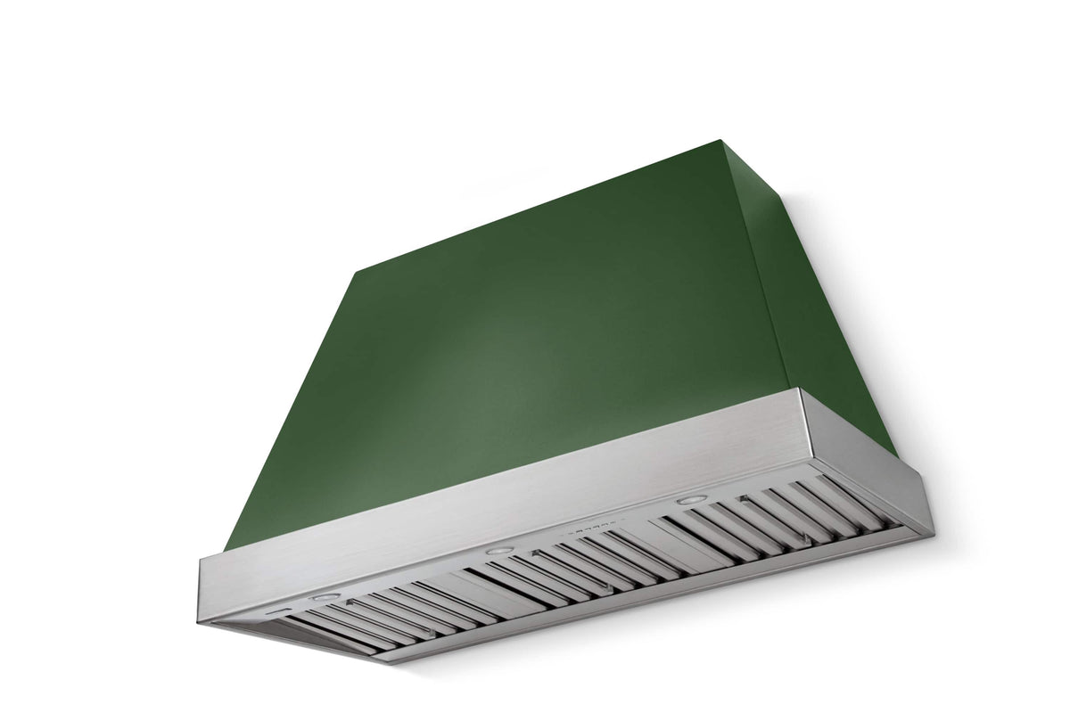 AGA - 48 inches - Externally Vented - Wall Range Hood - Cornwall Green