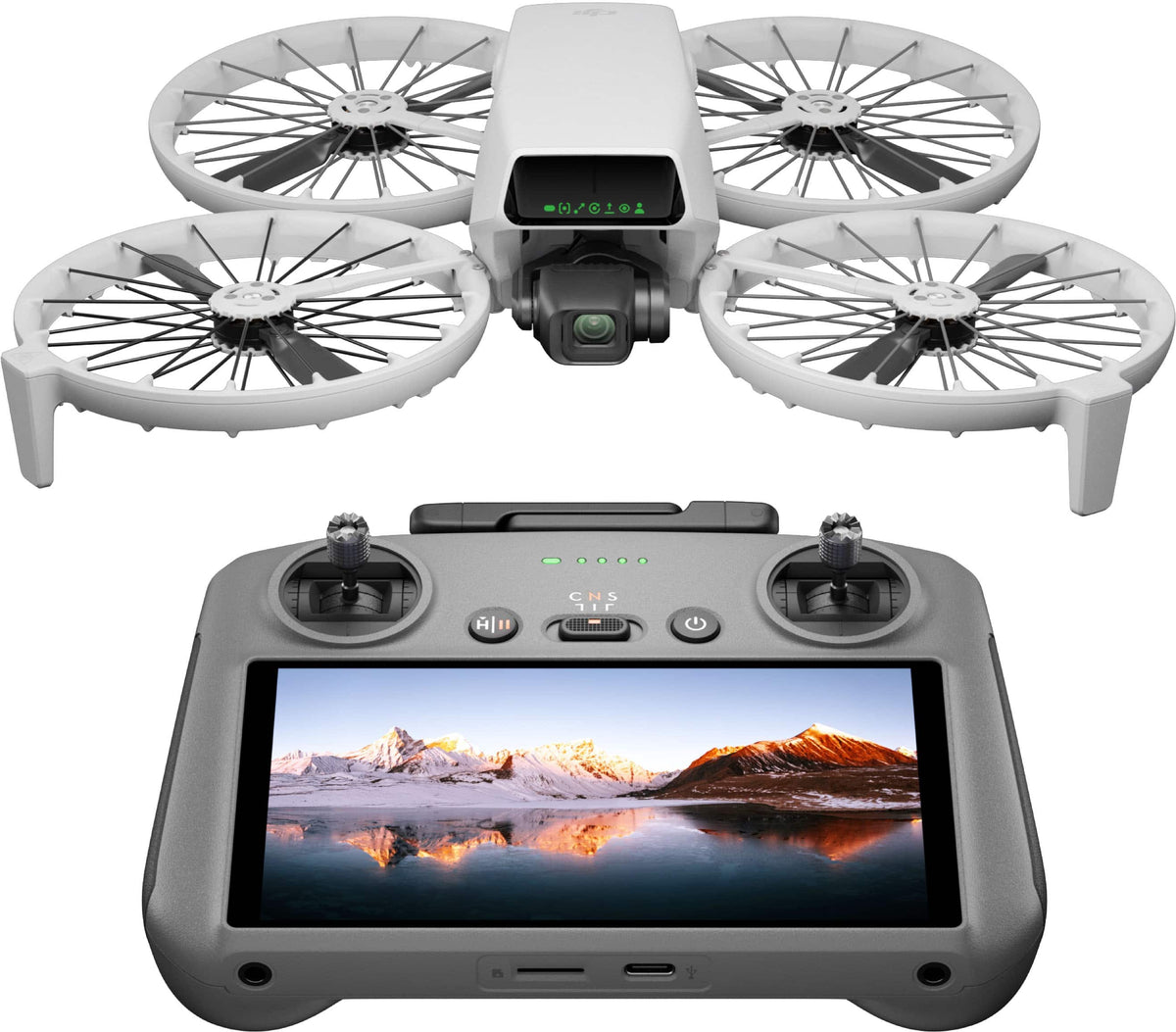 DJI - Flip Drone (DJI Remote Control 2) (GL)
