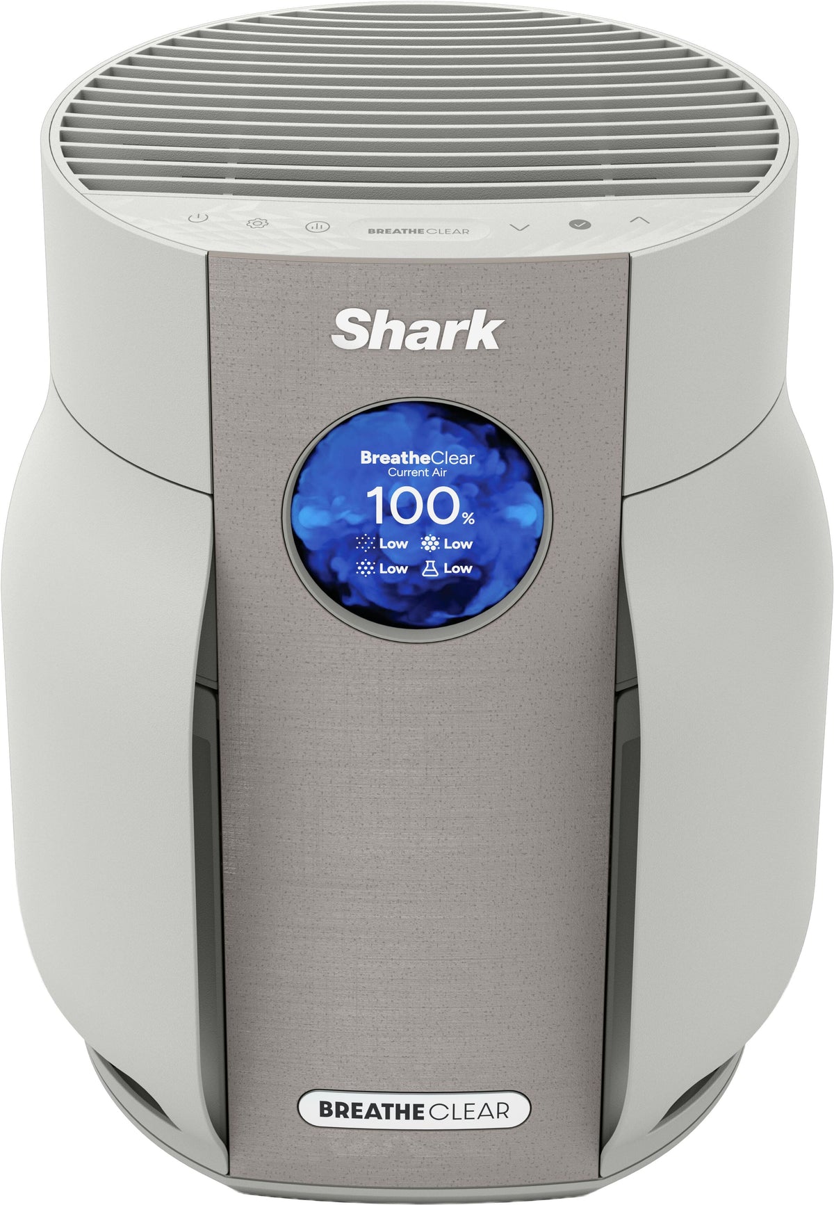Shark - BreatheClear Compact Pro Air Purifier with NeverChange, 300 sqft - Dove