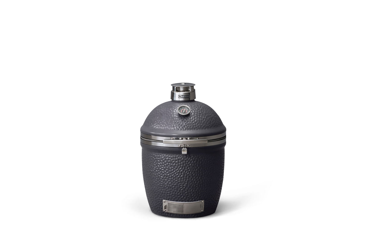 Lynx - Kamado Ceramic Grill with Rotisserie - Matte Gray