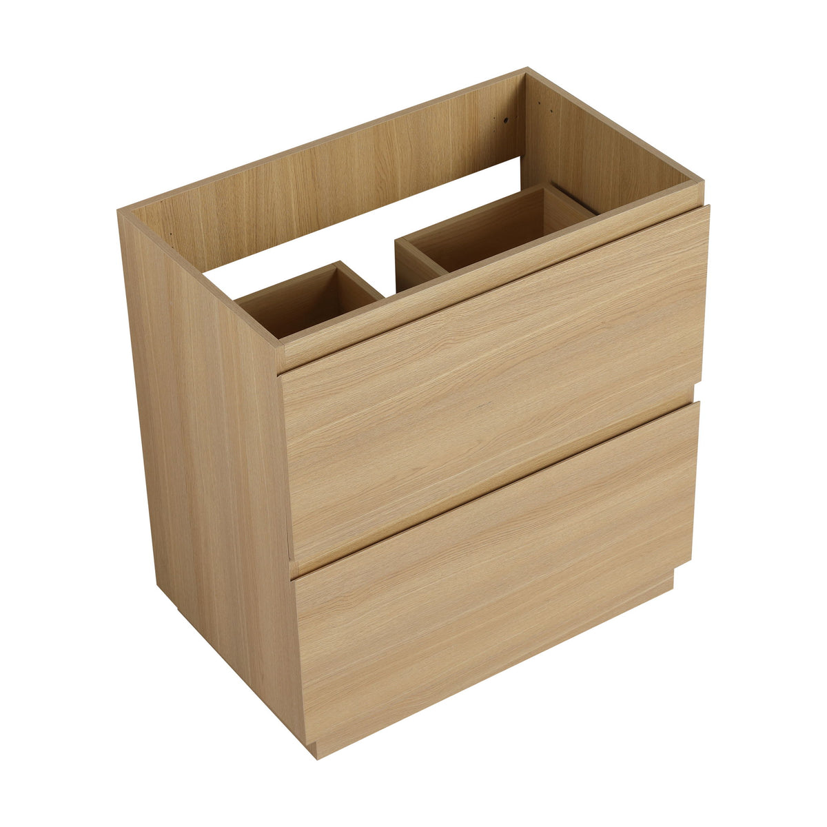 Mueble de baño moderno independiente con doble cajón