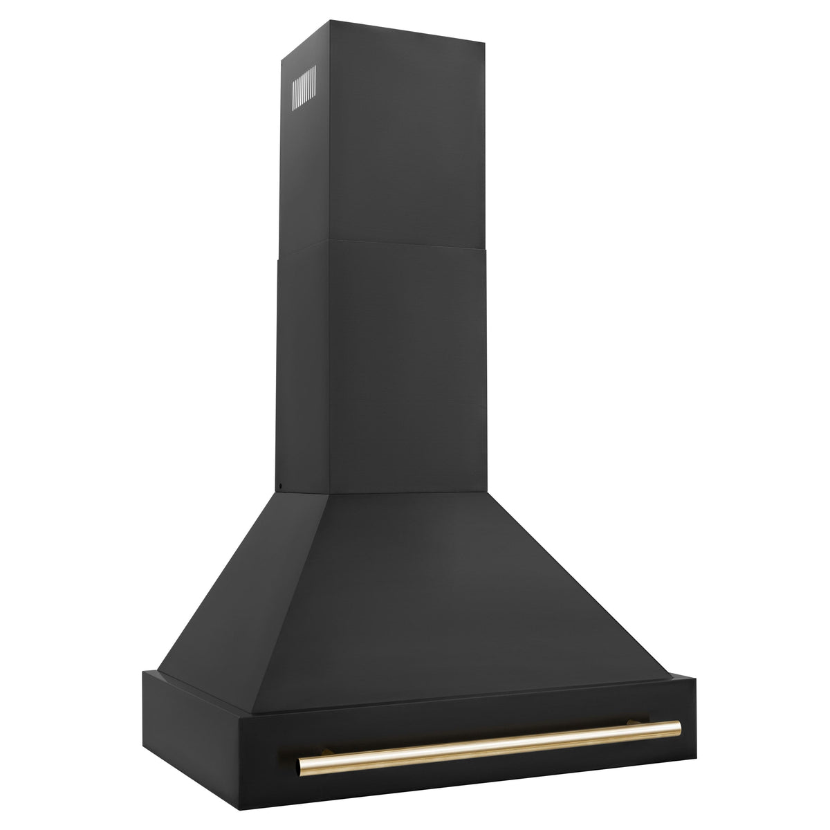 ZLINE - 30 inches - Externally Vented - Wall Range Hood - Black Stainless Steel