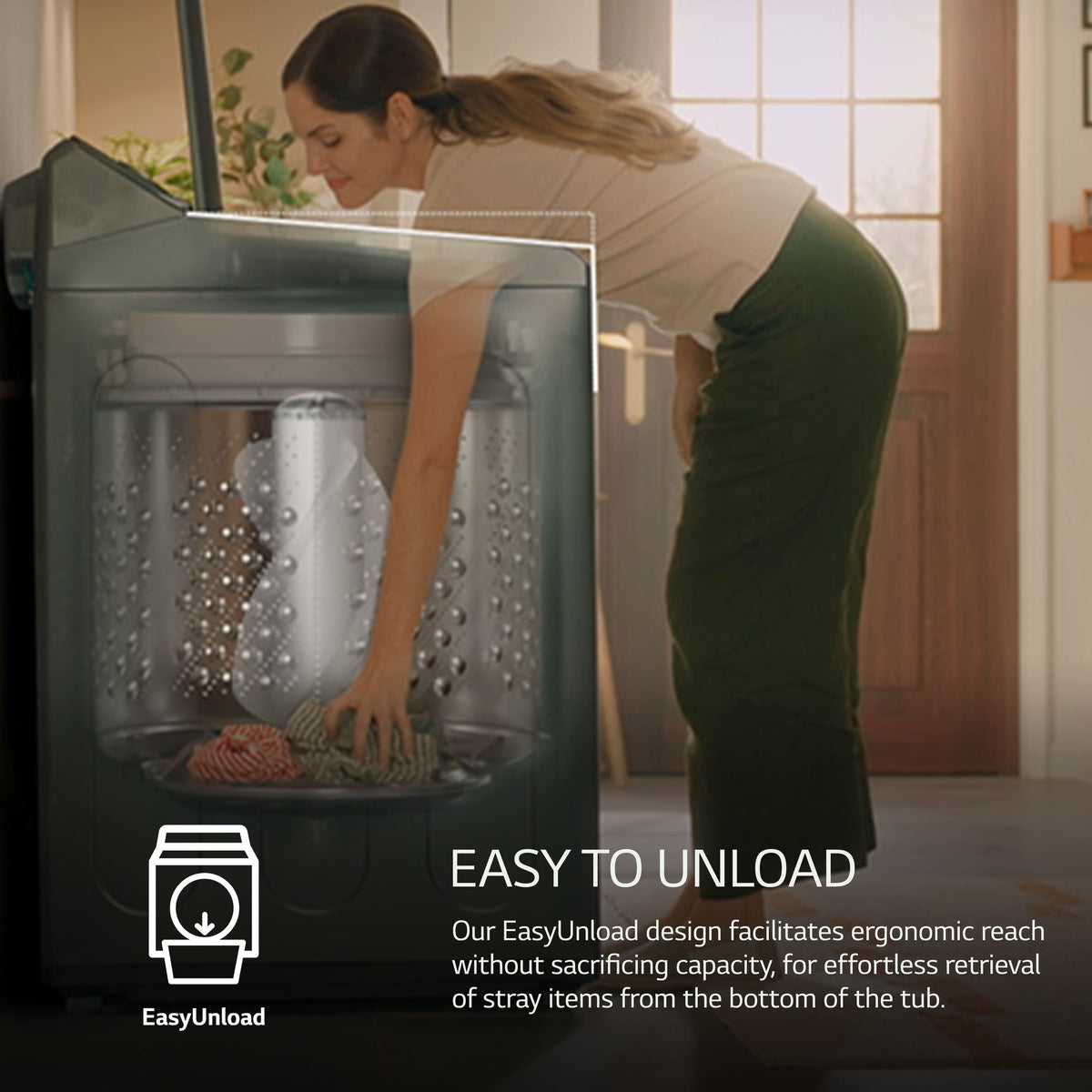 LG - 5.3 Cu. Ft. High Efficiency Smart Top Load Washer with TurboWash3D Technology - Matte Black