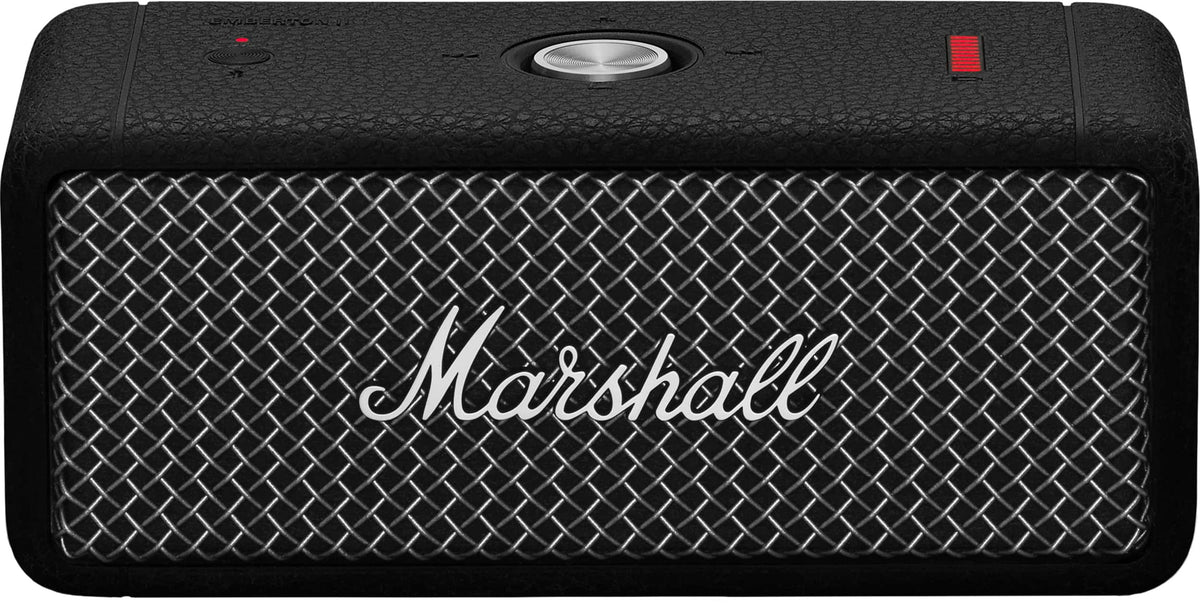 Marshall - Emberton II Portable Bluetooth Speaker with Rugged Waterproof / Dust-proof Wireless Design - Black/Steel