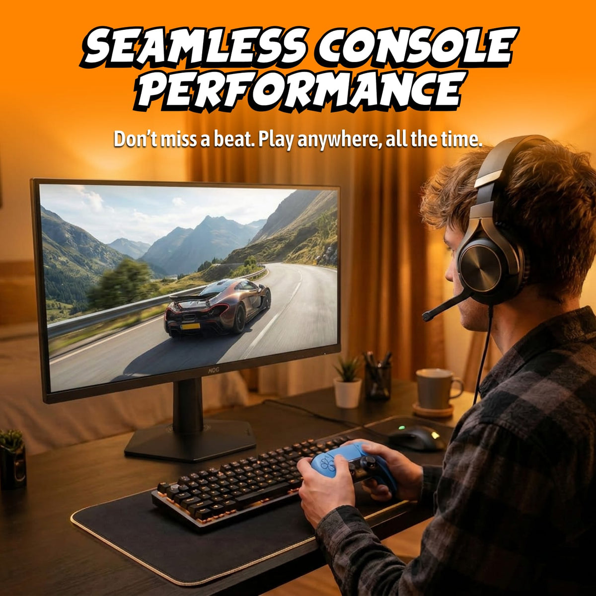 AOC - 27G50F2 27" IPS Panel, LED, FHD, G-Sync Compatible, 180hz Gaming Monitor - Black