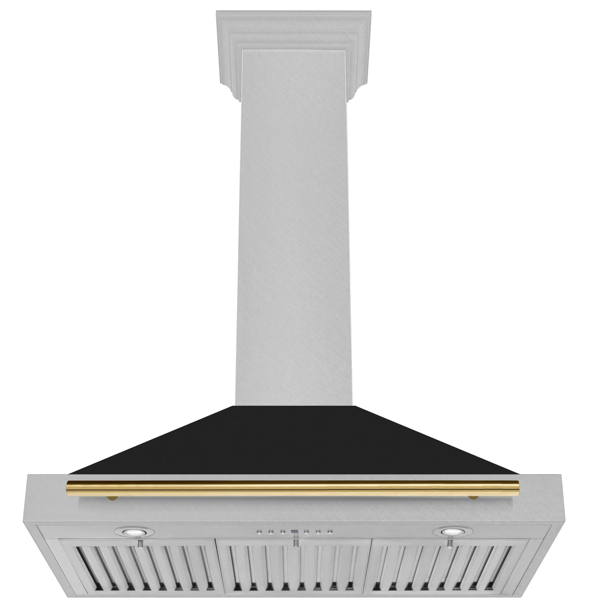 ZLINE - 36 inches - Convertible & Convertible - Wall Range Hood - Satin Stainless Steel