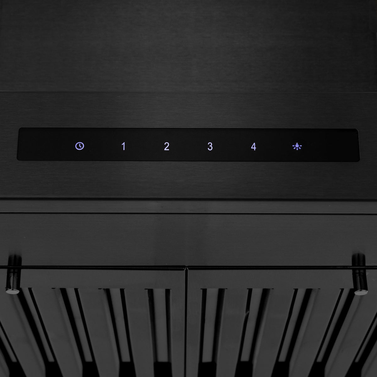 ZLINE - 24 inches - Externally Vented - Wall Range Hood - Black Stainless Steel