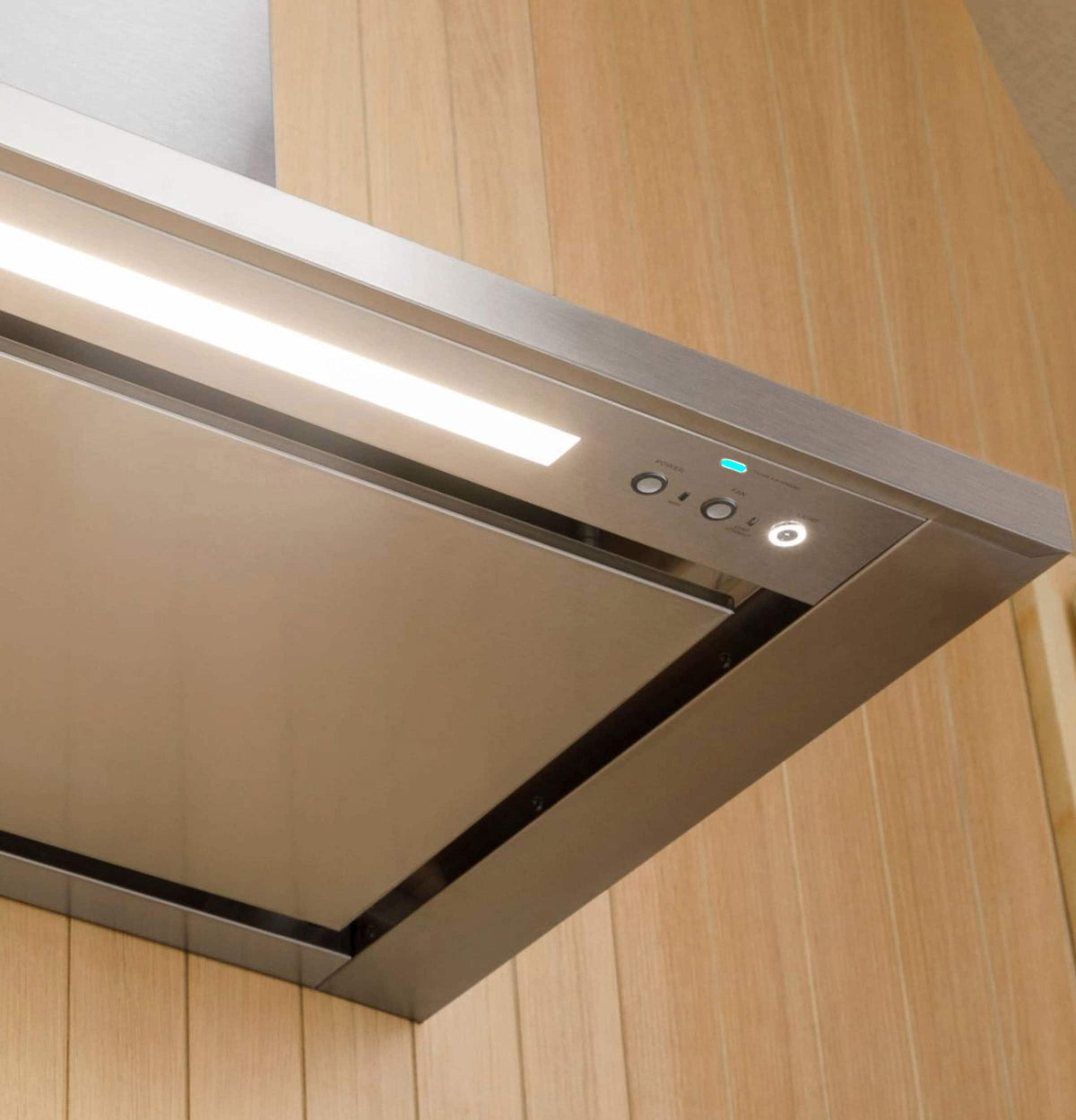 Monogram - 48 inches - Convertible - Island Range Hood - Stainless Steel