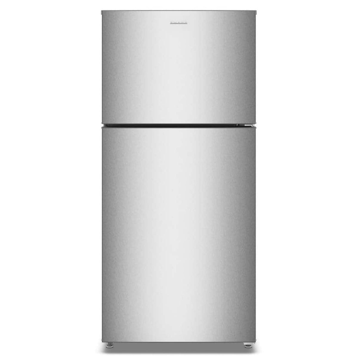 Amana - 30-Inch Wide Top-Freezer Refrigerator With Dual Crisper Drawers—19 Cu. Ft - Fingerprint-Resistant Stainless Finish