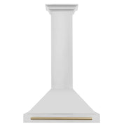 ZLINE Autograph Edition - 30 inches - Externally Vented - Wall Range Hood - Stainless Steel