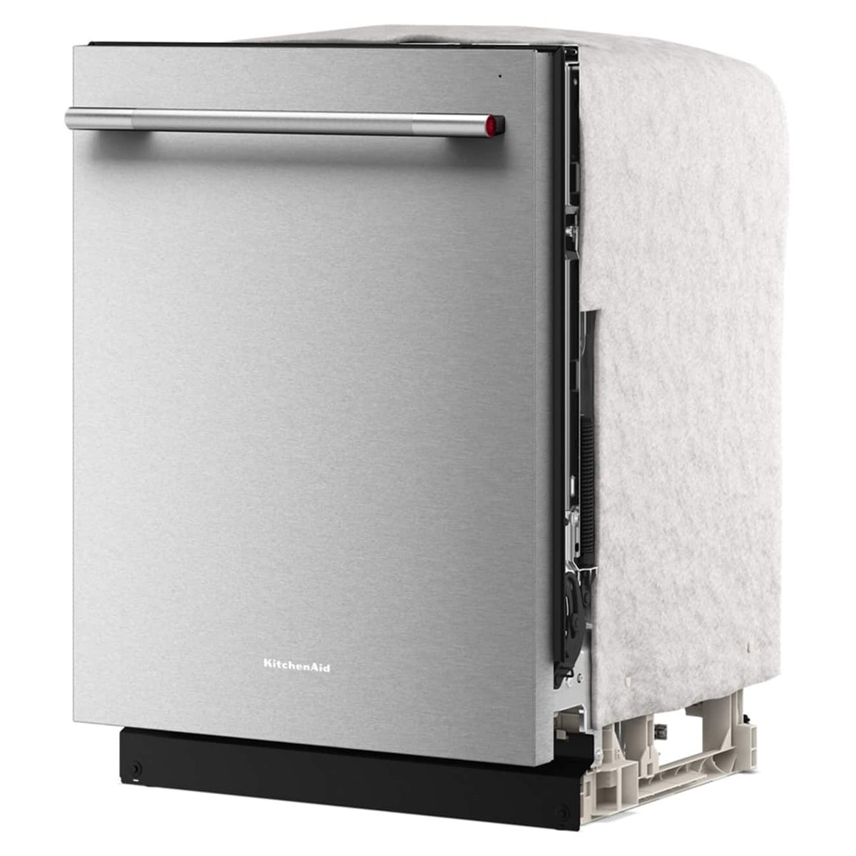 KitchenAid - 24 inch Third Level Jet Rack Dishwasher with 40+ Total Wash Jets 41 dBA - Stainless Steel