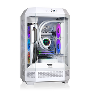 Thermaltake - LCGS Reactor 7897XS Gaming Desktop AMD Ryzen 7 7800X3D 2025 32GB Memory Radeon RX 9070 XT 2TB SSD NVMe M.2 - Snow