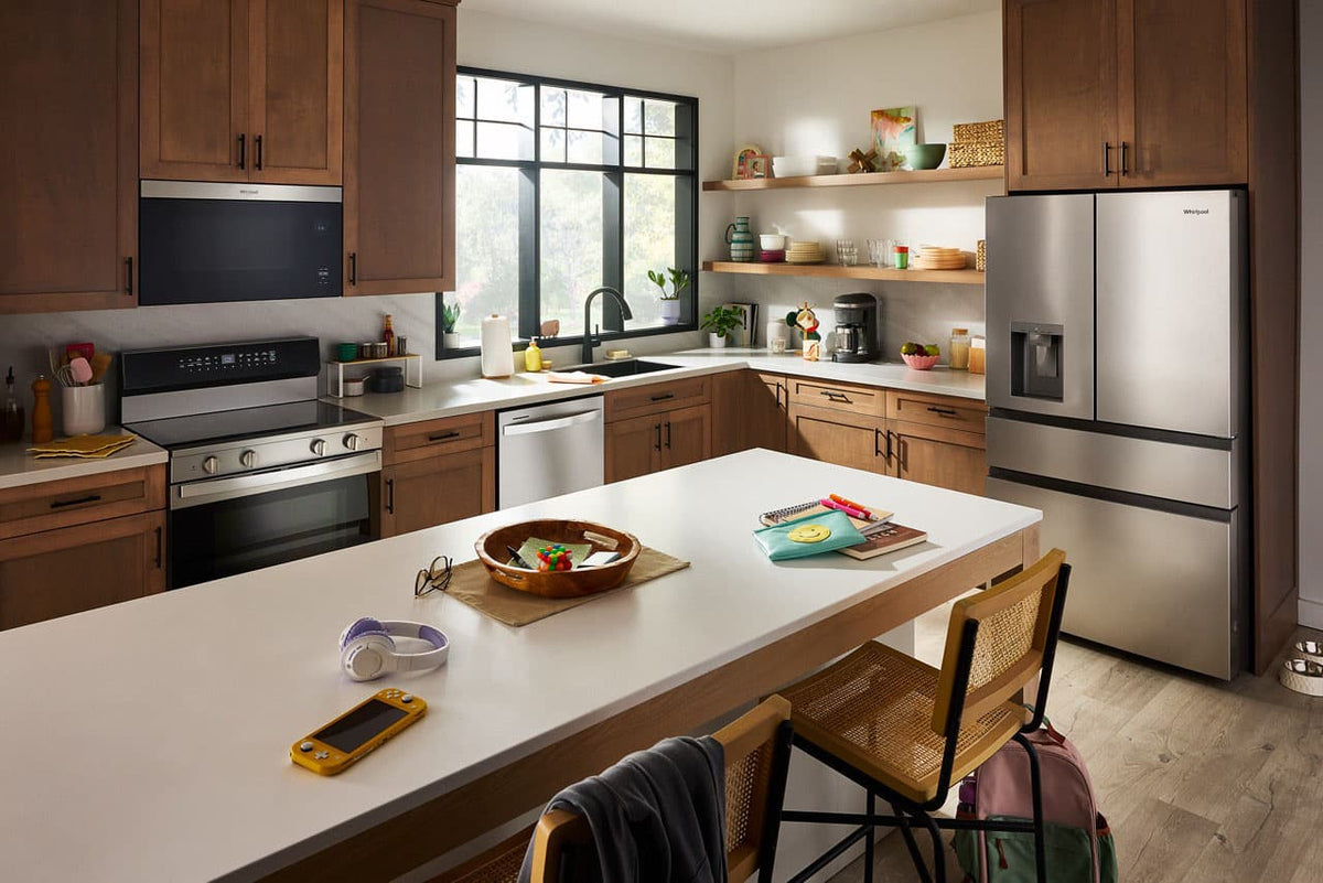Whirlpool - 29 Cu. Ft. French Door Refrigerator with Flexible Temperature Drawer - Fingerprint-Resistant Stainless Finish