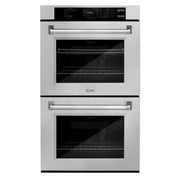 ZLINE - 30 in. True Convection Double Wall Oven w/ Air Fry - Satin Stainless Steel