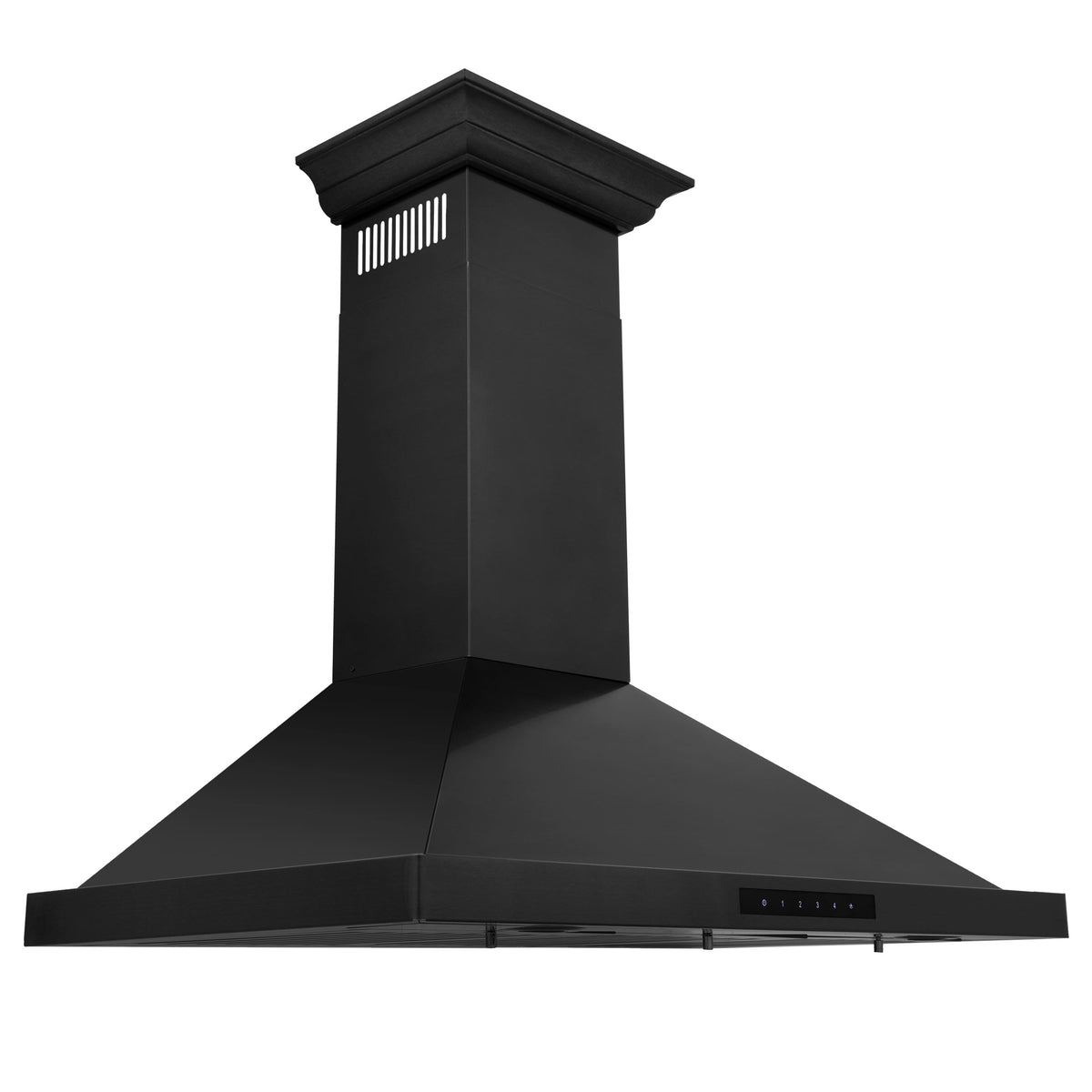 ZLINE - 30 inches - Externally Vented - Wall Range Hood - Black Stainless Steel