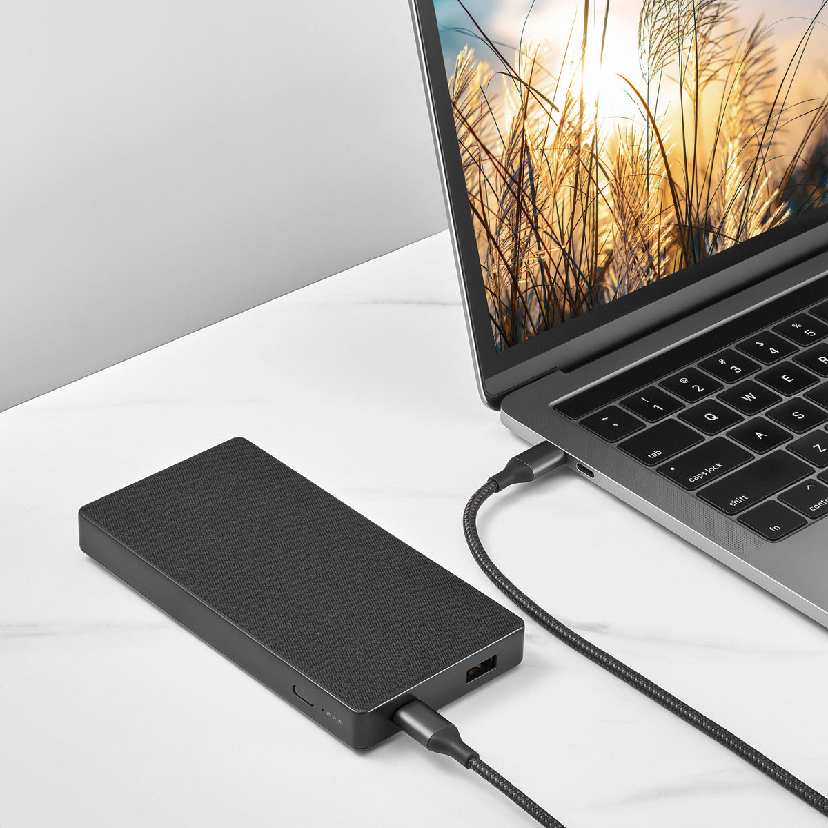 Insignia™ - 3.3-Foot USB-C to Micro USB Cable - Black
