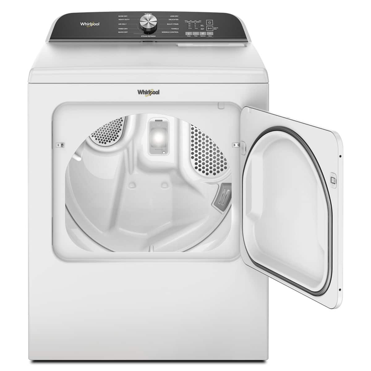 7.0 Cu. Ft. Whirlpool Gas Dryer with Moisture Sensor - White