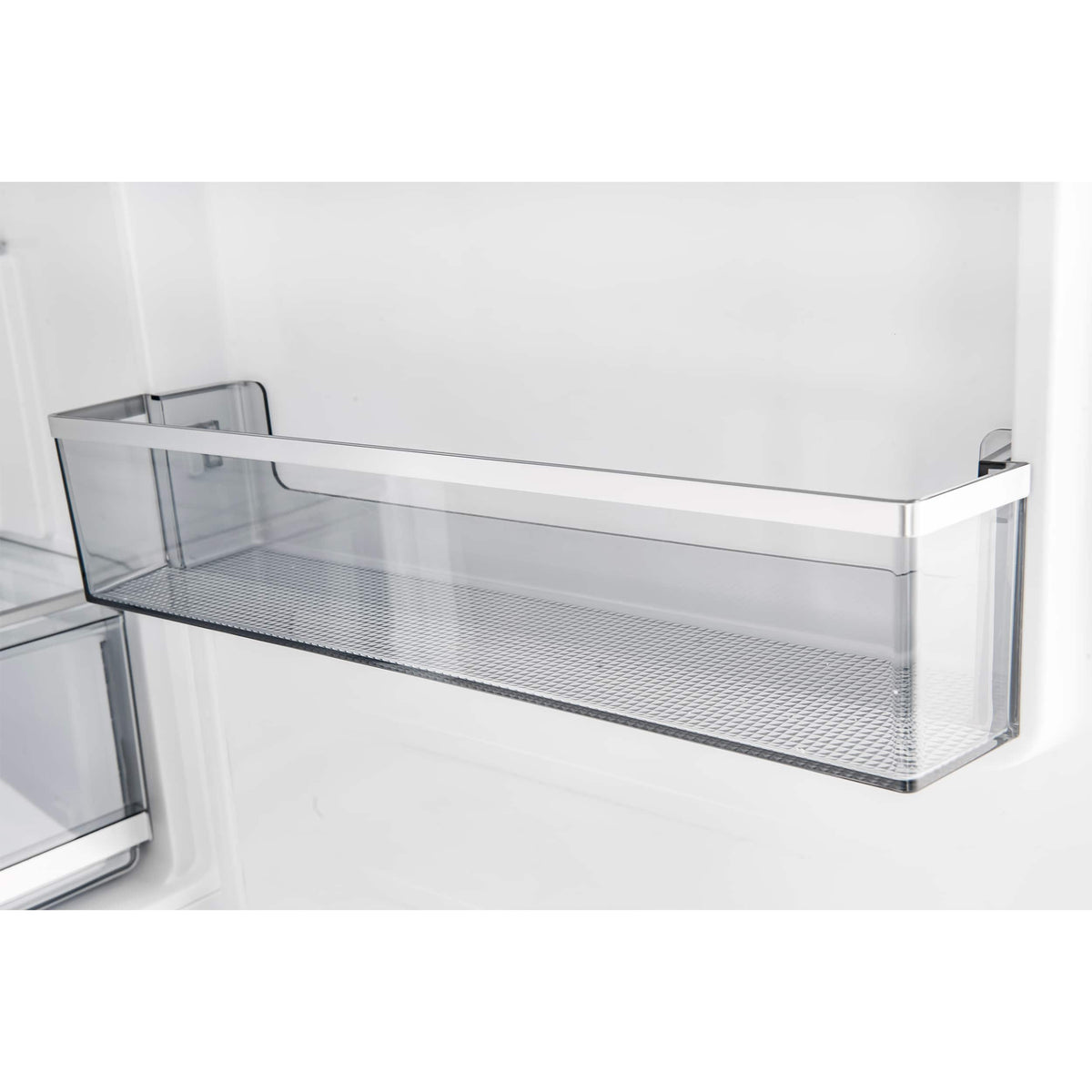 Forno Appliances - Custodia 10.3 Cu. Ft. 24" Counter-Depth Bottom Freezer Refrigerator with Right-Hinge Door and Total No Frost - White