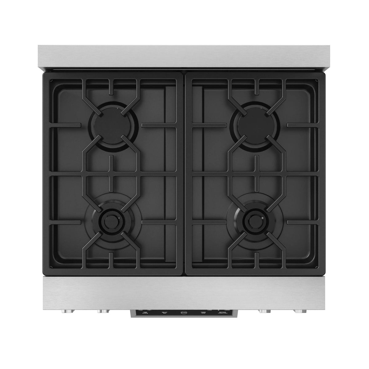 30 in. Wide 4 burner Gordon Ramsay Series by Thor Kitchen 4.55 Cu. Ft Freestanding Liquid Propane Gas Range - Stainless Steel
