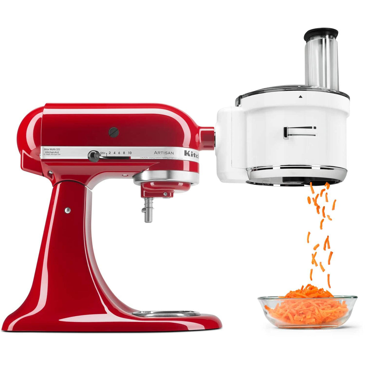 KitchenAid - Food Processor Attachment - Silver