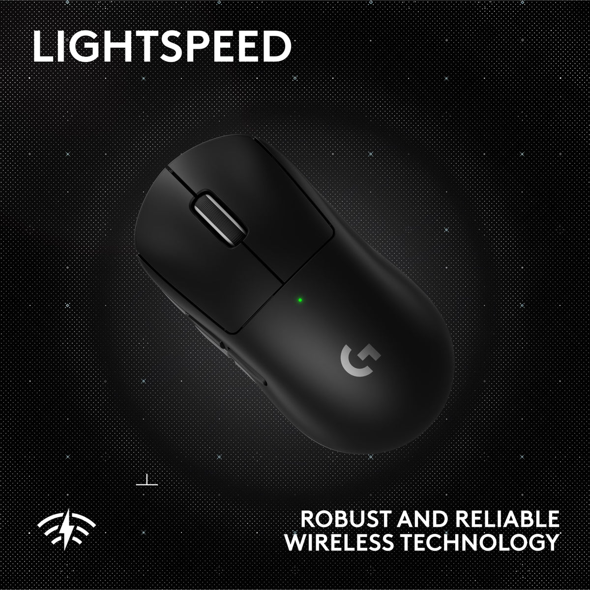 Logitech - PRO X SUPERLIGHT 2 SE LIGHTSPEED Lightweight Wireless Gaming Mouse with Optical HERO 2 Sensor 44,000 DPI for PC - Wireless - Black