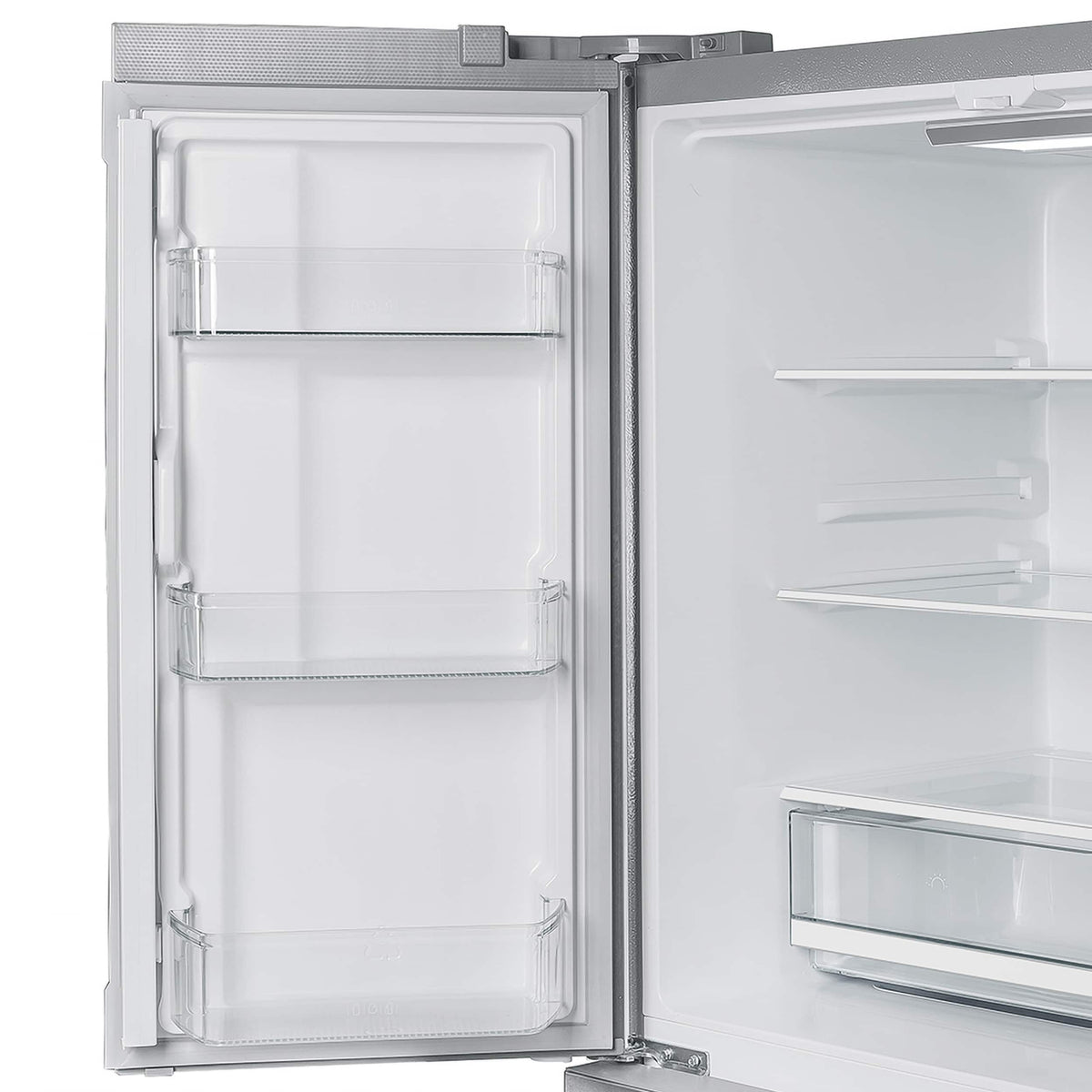 Forno Appliances - 36 in. Wide Moena 19.2 Cu. Ft. French Door Refrigerator - Stainless Steel