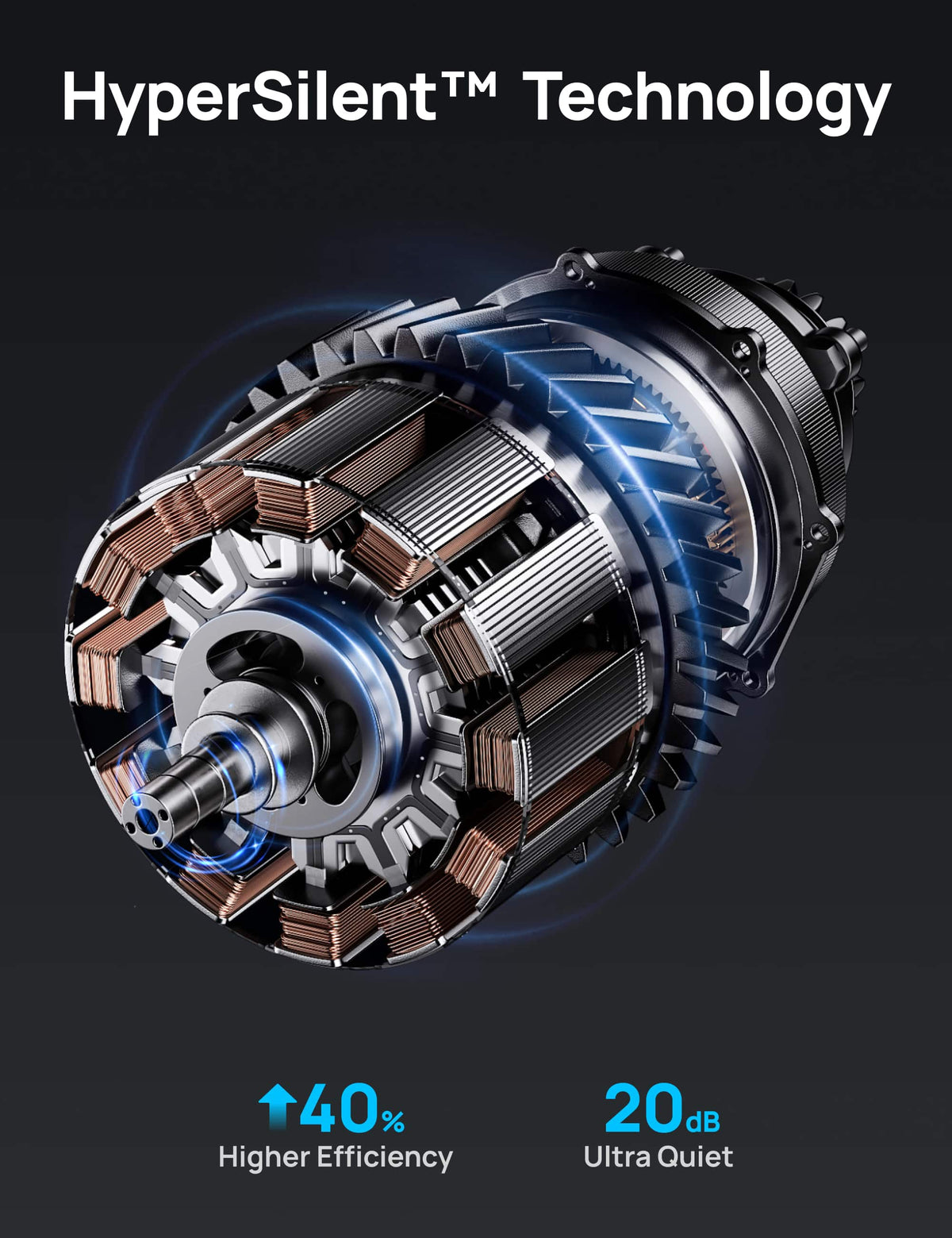 DREO - TurboPoly Fan 362S - Gray
