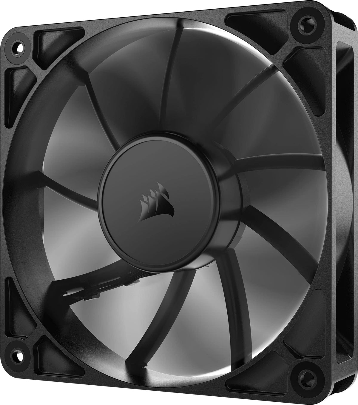 CORSAIR - RS120 120mm PWM Computer Case Fan Expansion Fan - Black