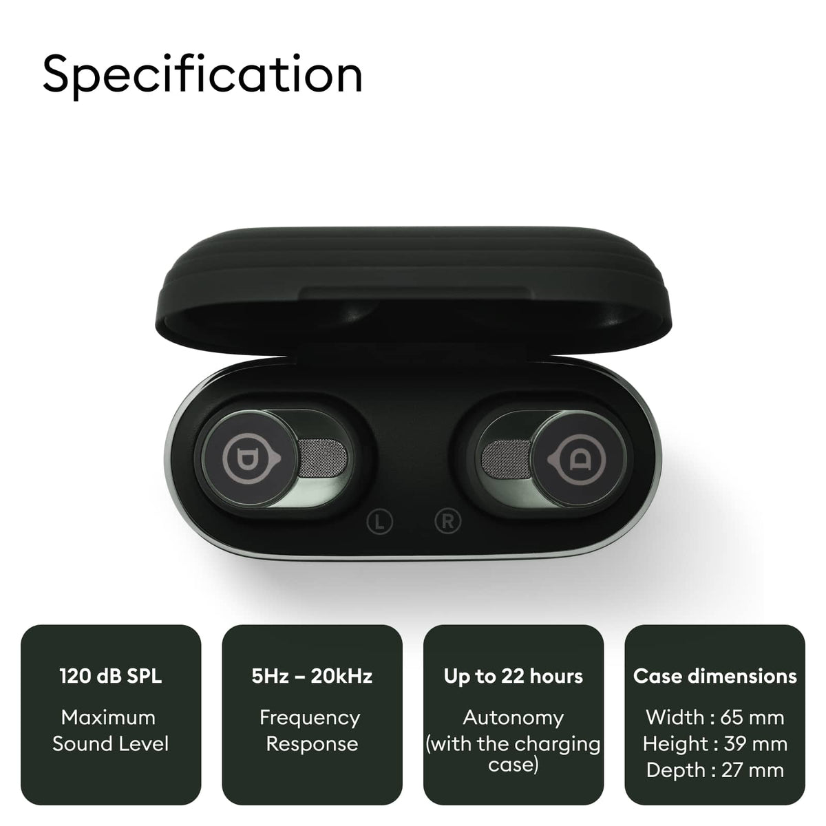 Devialet Gemini - II Wireless In-Ear Bluetooth Earbuds - Deep Forest