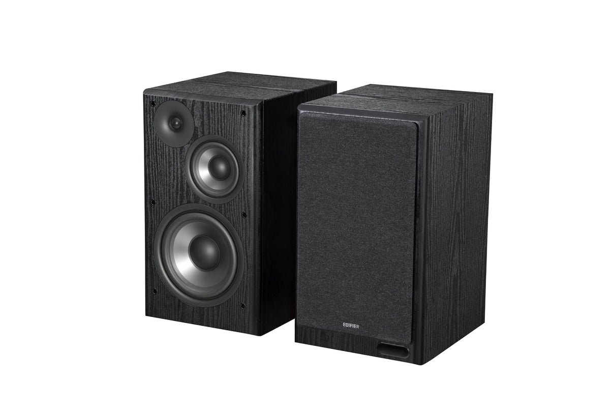 Edifier - R2750DBMKII Audiophile Active Bookshelf Bluetooth 6.0 and Optical Input - 2.0 Speaker (Pair) - Black
