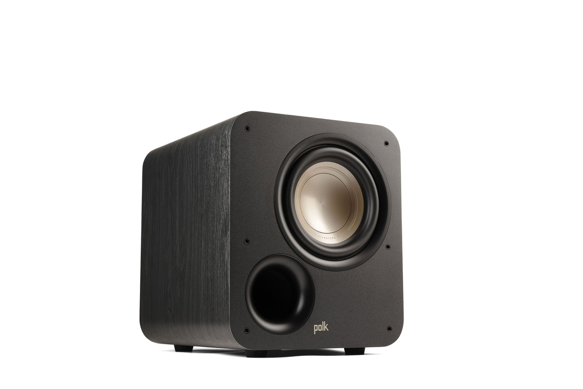 Polk Audio - Signature Elite Series 8” 100W Powered Subwoofer - Black