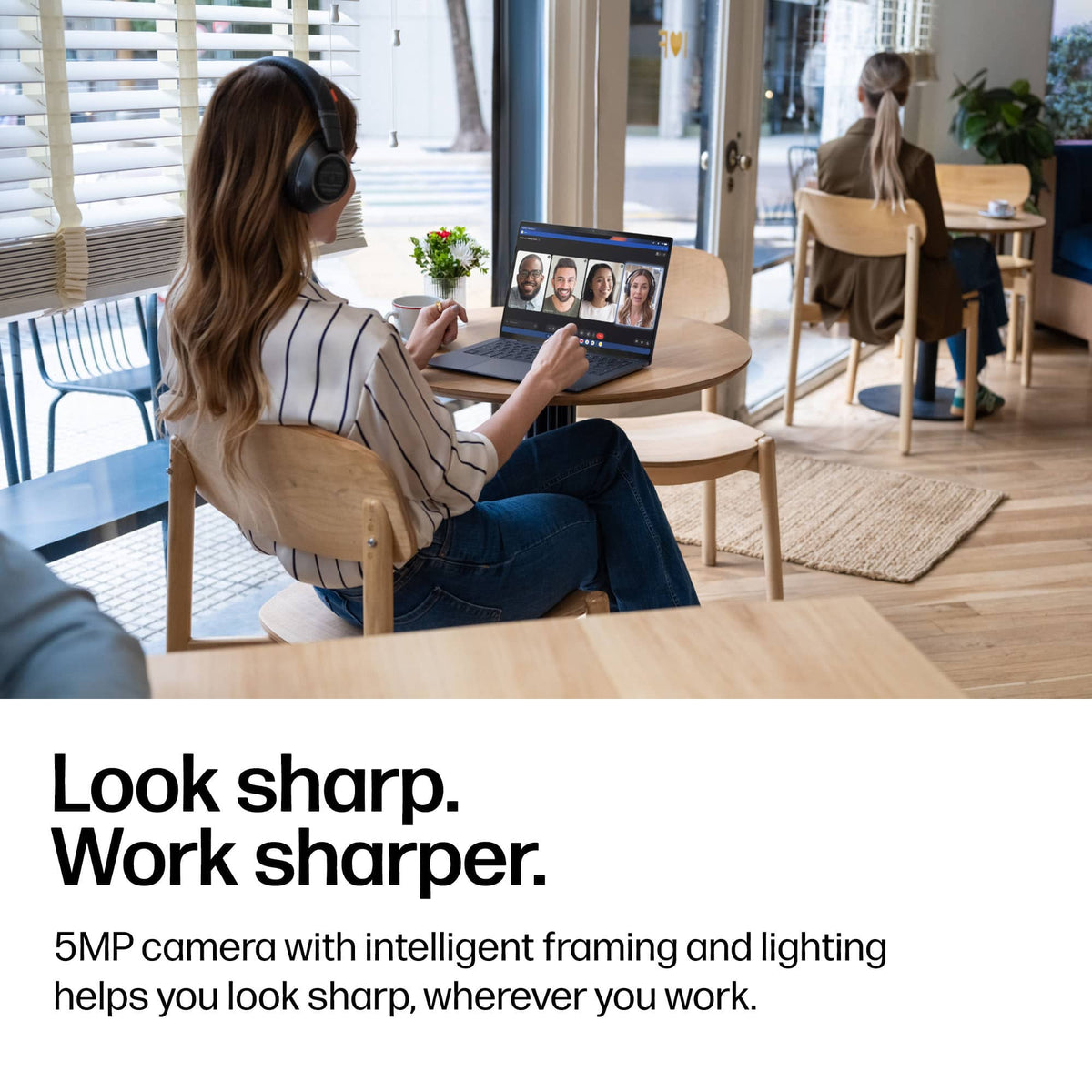 HP - 14" 3K OLED Touchscreen Googlebook - Snapdragon X Elite - 16GB Memory - 512GB SSD - Atmospheric Blue