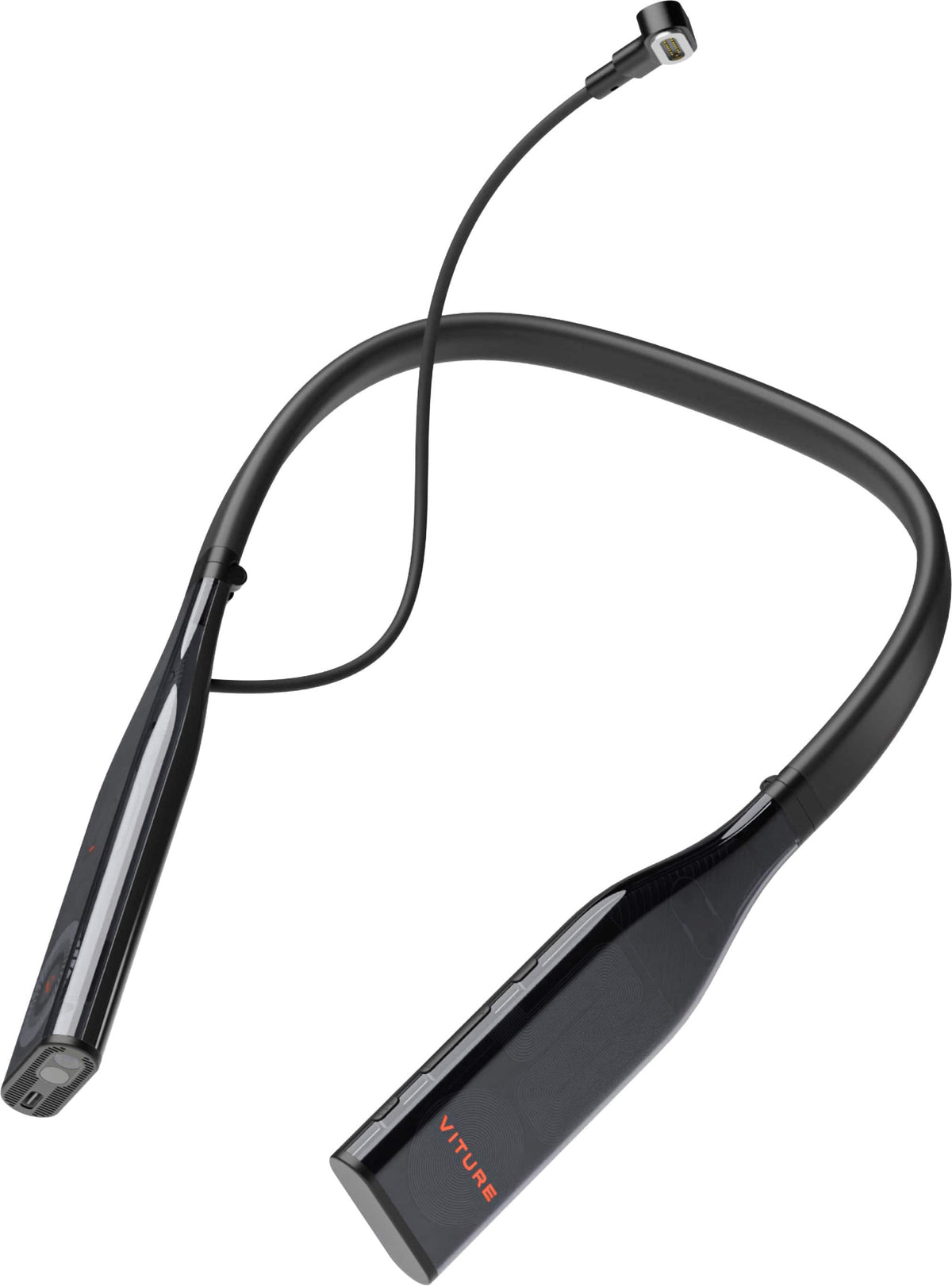 VITURE - Pro Neckband - Multi-screen/3DoF/Smooth Follow/Ambient Mode, 3D Player, AI Assistant - 12GB+256GB - Black