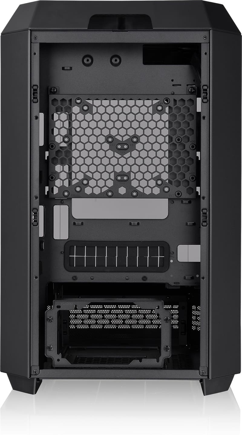 Thermaltake - The Tower 300 Micro ATX PC Case - Black