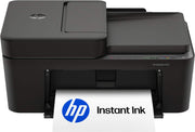 HP - DeskJet 4355 Wireless AI-Enabled All-in-One Inkjet Printer with 3 Months of Instant Ink - Black