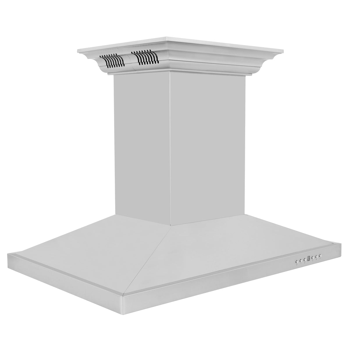 ZLINE - 36 inches - Externally Vented - Island Range Hood - Stainless Steel