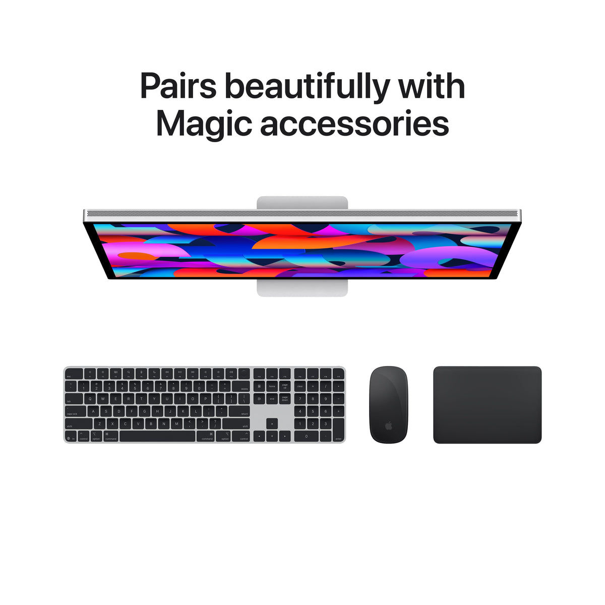 Apple - Studio Display - Standard glass - Tilt-adjustable stand - Silver