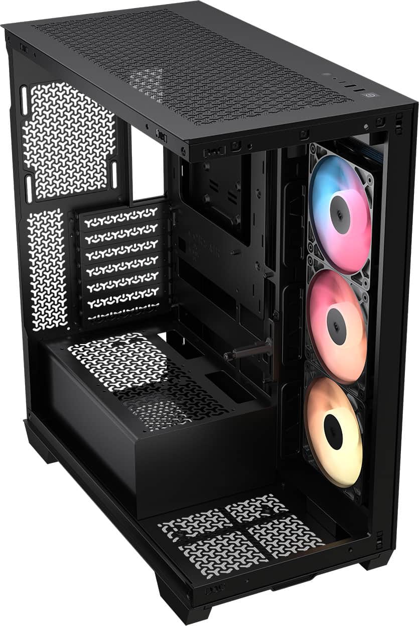 CORSAIR - 3500X RS-R ARGB ATX Mid-Tower PC Case - Black