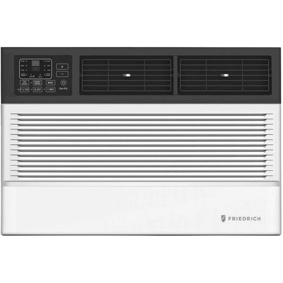 Friedrich - 8,000 BTU 300 Sq Ft Smart Through the Wall Air Conditioner with Remote - White