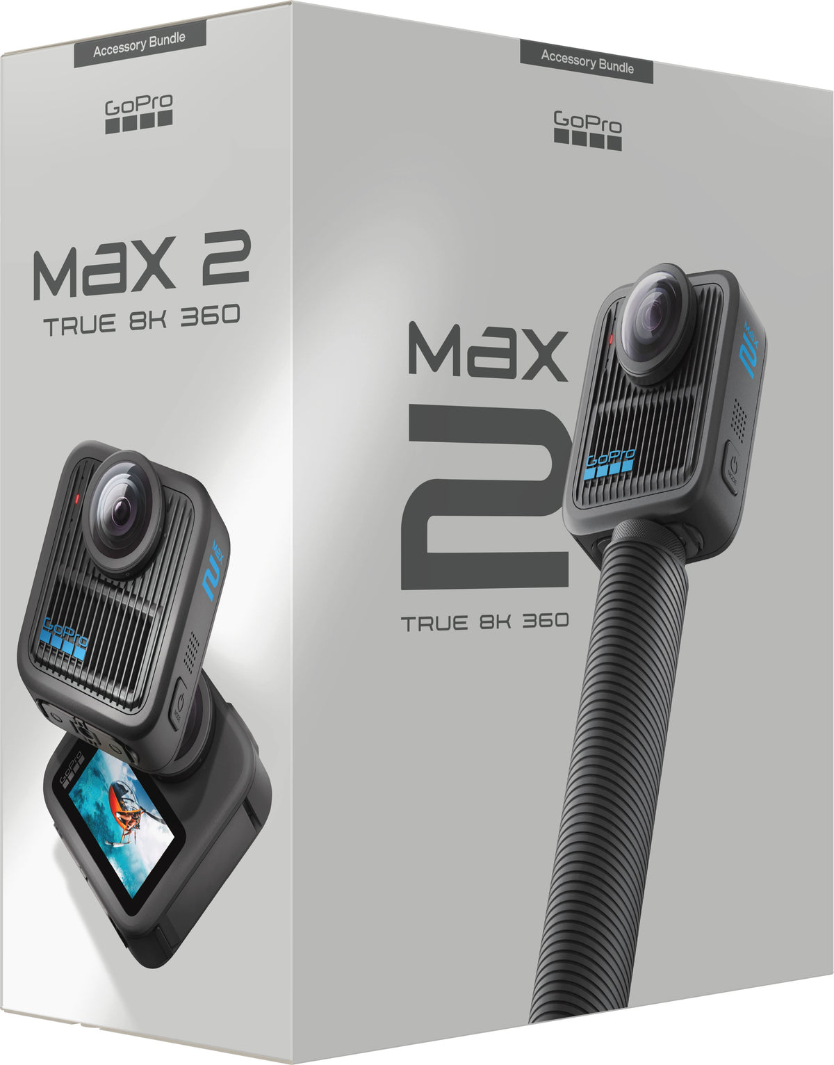 GoPro - MAX2 Action Camera Accessory Bundle - Black