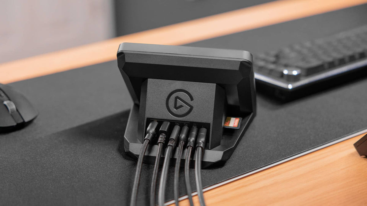 Elgato - USB Hub - For Stream Deck+ USB Microphone Interface and Customizable Audio Mixer - Black