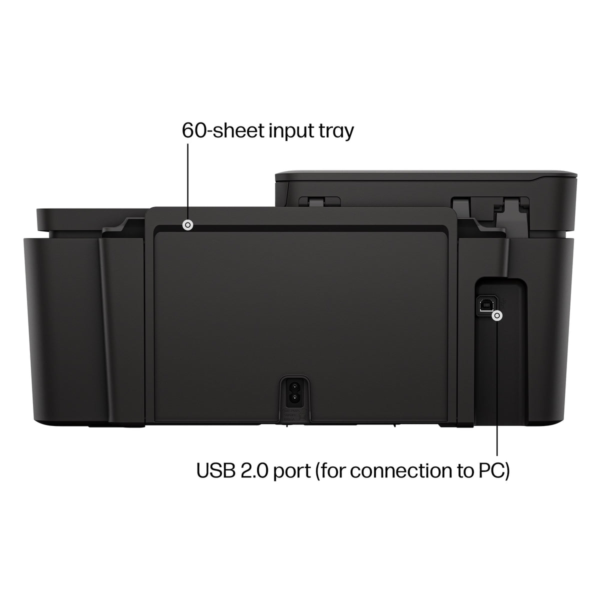HP - DeskJet 4355 Wireless AI-Enabled All-in-One Inkjet Printer with 3 Months of Instant Ink - Black