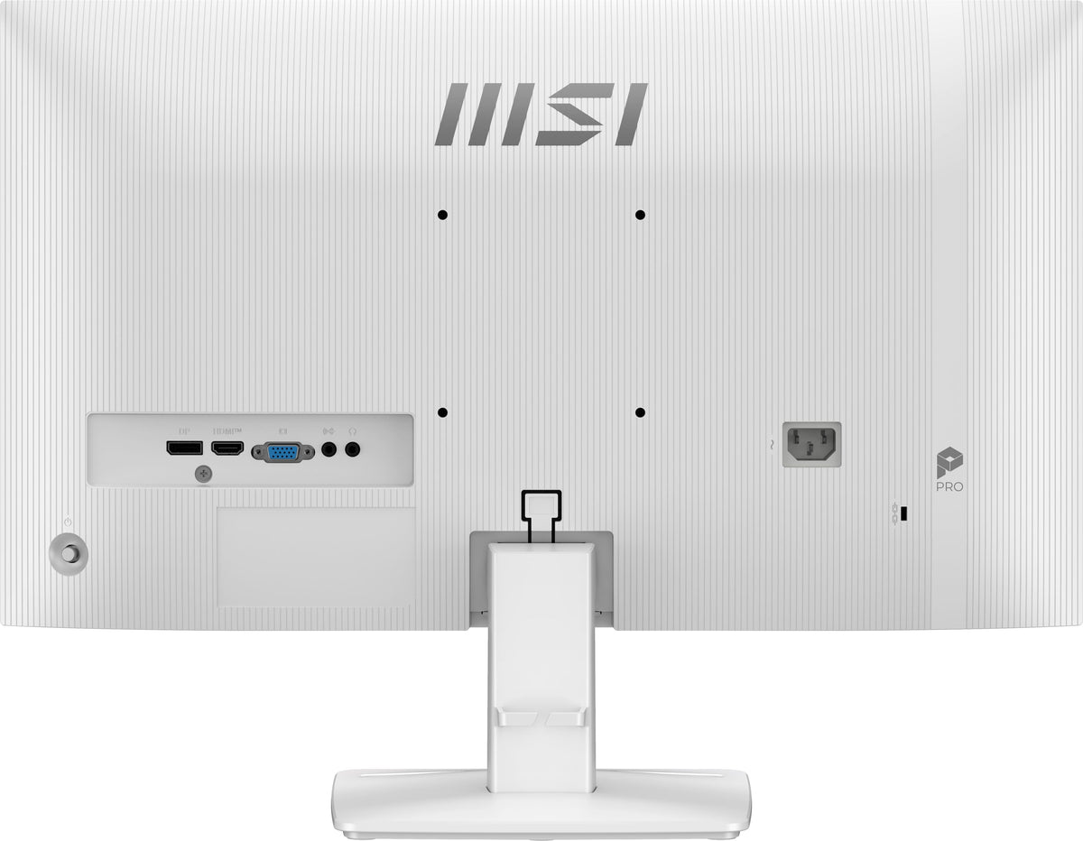 MSI - PRO MP251W E2 24" FHD 120Hz 1ms Adaptive Sync Monitor with Built-in Speakers (DisplayPort, HDMI) - Matte White