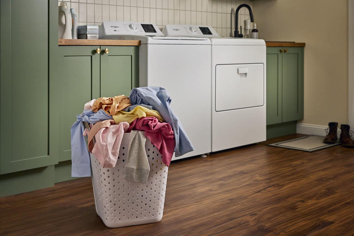 Whirlpool - 7.0 Cu. Ft. Electric Dryer with Adaptive Dry and Top Venting - White